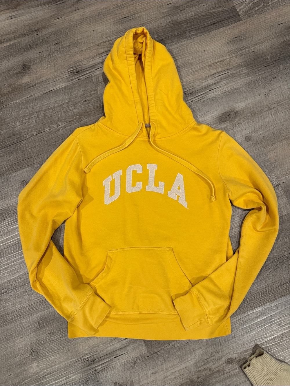 UCLA Yellow Pullover Hoodie - Classic Collegiate Sweatshirt